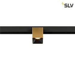 LED Spot FIXT-IT!, 48V, DALI, eckig, fr Aufbauschiene, 36, 7W, 2700K, 800lm, UGR<19, IP20, dimmbar, gold/schwarz