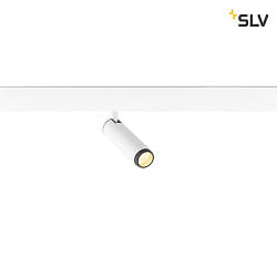 LED Strahler GRIP! S, 48V, zylindrisch, 29, 9,8W, 3000K, 620lm, IP20, IK02, dimmbar, wei/schwarz