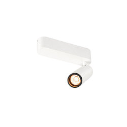 Luminaire de plafond GRIP!M SINGLE IP20, noir, blanche, laqu gradable