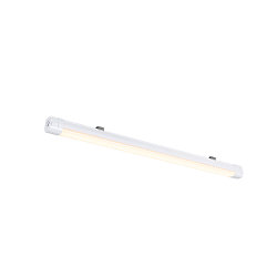 Luminaire pour locaux humides WATERPROOF V EASY 120 commutable, multipower IP65, blanche 