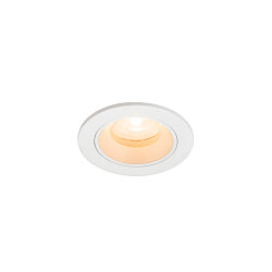 ceiling recessed luminaire NUMINOS XS round, suitable for VDU workstation IP20, white, lacquered dimmable