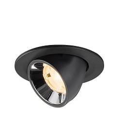 recessed spotlight NUMINOS GIMBLE S swivelling, suitable for VDU workstation IP20