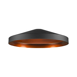 lamp shade LALU TETRA 36, bronze, black