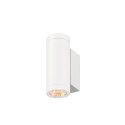 LED Outdoor Wandleuchte HELIA PRO S UP/DOWN, H: 17,5cm, zylindrisch, 24, IP65, 12W, 2700K, 1200lm, wei
