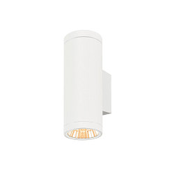 outdoor wall luminaire HELIA PRO L UP/DOWN cylindrical IP65, white, lacquered dimmable