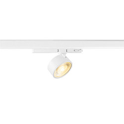 3-phase spot KALU 2.0 cylindrical, suitable for VDU workstation IP20, white, lacquered dimmable