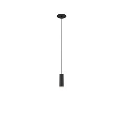 pendant luminaire LALU IP20, black dimmable