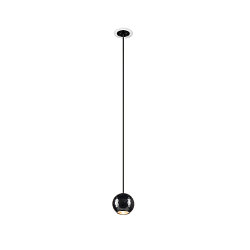 pendant luminaire DYSKO IP20, black, white dimmable