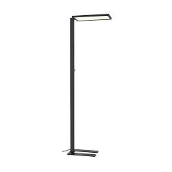 Lampadaire WORKLIGHT EASY FL avec interrupteur, adapt aux postes de travail avec cran, noir gradable