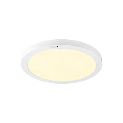 downlight VARIO 290 with sensor IP20, white, lacquered 