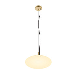 pendant luminaire OLYPSO 40 E27 IP20, gold dimmable