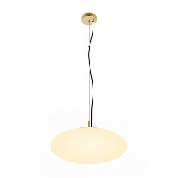pendant luminaire OLYPSO 50 E27 IP20, gold dimmable