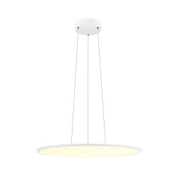 Luminaire  suspension PANEL 60 rond, adapt aux postes de travail avec cran IP20