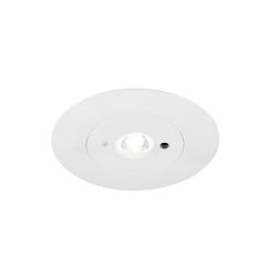 ceiling recessed luminaire P-LIGHT round IP20, white 