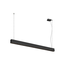pendant luminaire GLENOS PRO IP20, black dimmable
