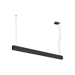 pendant luminaire GLENOS PRO IP20, black dimmable