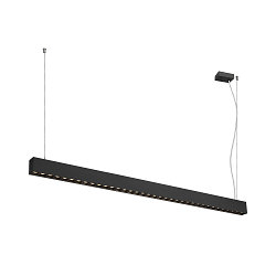 pendant luminaire GLENOS PRO IP20, black dimmable