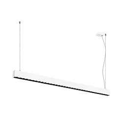 pendant luminaire GLENOS PRO IP20, black, white dimmable