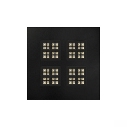 Luminaire  grille PAVANNO 600 ON-OFF CCT Switch, UGR < 19, multipower IP20, noir 
