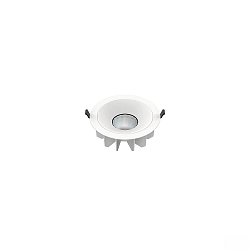 ceiling recessed luminaire DOWNLIGHT P 230 DALI rigid, DALI controllable, impact resistant, wired through IP54, white dimmable