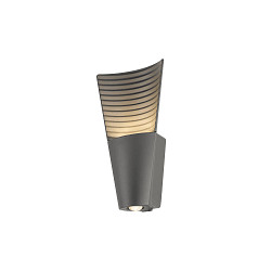 outdoor wall luminaire RASTERLYS WL UP/DOWN direct / indirect, conical, sea-air resistant IP65, anthracite dimmable