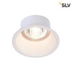Plafonnier encastr HORN GU10 rond GU5,3, blanc mat