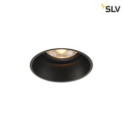 Lumire encastre HORN-T QPAR111 GU10, noir 