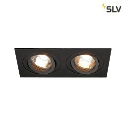 Recessed light NEW TRIA II GU10, black