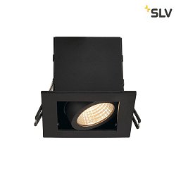 LED Ceiling recessed spot KADUX Single, 6,2W, COB LED, 3000K, 38, incl. Driver, Clip springs