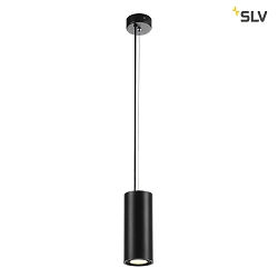 Luminaire  suspension SUPROS 78 LED rond, noir  gradable