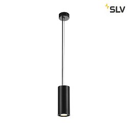 Luminaire  suspension SUPROS 78 LED rond, noir  gradable