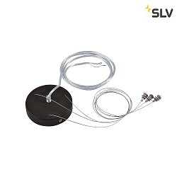 Abhngeset fr Deckenleuchten MEDO 30 / 40, MEDO PRO 60 / 90 und LIPSY 50 LED, 150cm, Schwarz