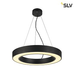 LED Pendelleuchte MEDO RING 60, 35W 3000K 2000lm 105, dimmbar 1-10V, Schwarz