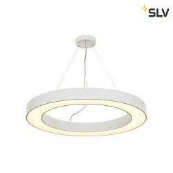 Luci a sospesione MEDO RING 90 IP20, bianco dimmerabile