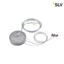 Pendente MEDO 5 elemento, argento-grigio