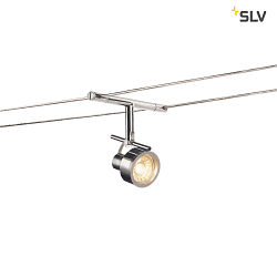Lampe  corde SALUNA QR-C51 pivotant, rotatif GX5.3, noir  gradable