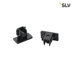 Endcaps for 1 Phase Tracks, 2 items, black