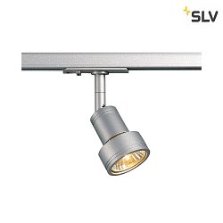 Spot PURI, GU10 incl. 1-Phasen adaptor, silver grey