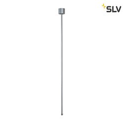 EUTRAC Pendelabhngung 120cm starr fr 3-Phasen HV-Schiene, M13 Gewinde, silbergrau