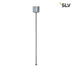 EUTRAC Pendelabhngung 60cm starr fr 3-Phasen HV-Schiene, M13 Gewinde, silbergrau