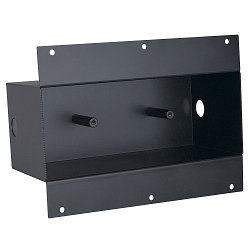 Zubehr fr Wand-/Bett-/Leseleuchte BEDSIDE - Einbaudose, Stahl, schwarz