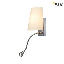 Lampada da parete COUPA FLEX con interruttore, con spot LED, regolabile G9 IP20, cromo 