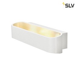 Lampada da parete ASSO 300 su / gi, ovale IP20, bianco dimmerabile