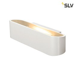 Lampada da parete OSSA 300 su / gi, ovale R7s IP20, Bianco dimmerabile