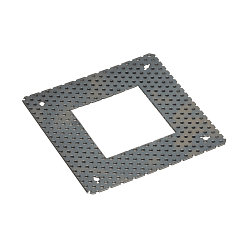 Mounting frame for DOWNUNDER PUR 80x80mm LED, square