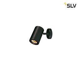 Spot ENOLA B SINGLE SPOT  1 flamme, pivotant, rotatif GU10 IP20, noir gradable