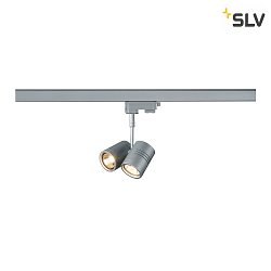 Spotlight BIMA 2, GU10, 2x50W max., incl. 3-Phase adapter