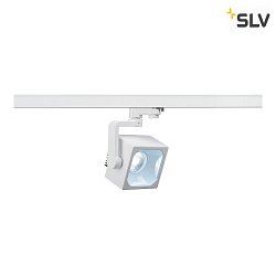 LED 3-Phasen Strahler EURO CUBE, Wrfelform, CRi >90, kardanisch, inkl. Adapter, schaltbar, 26W 4000K 2740lm 60, wei