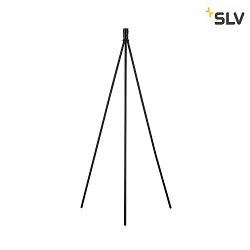 Lampada da terra FENDA II TRIPOD con interruttore, senza paralume E27 IP20, Nero dimmerabile