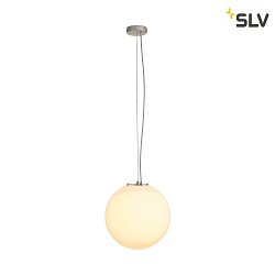 Pendant luminaire ROTOBALL 40, white, E27